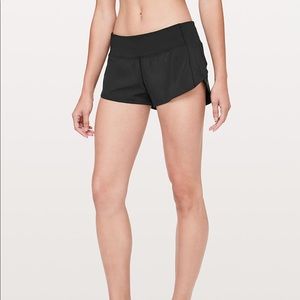 Never worn! Lululemon Running Shorts